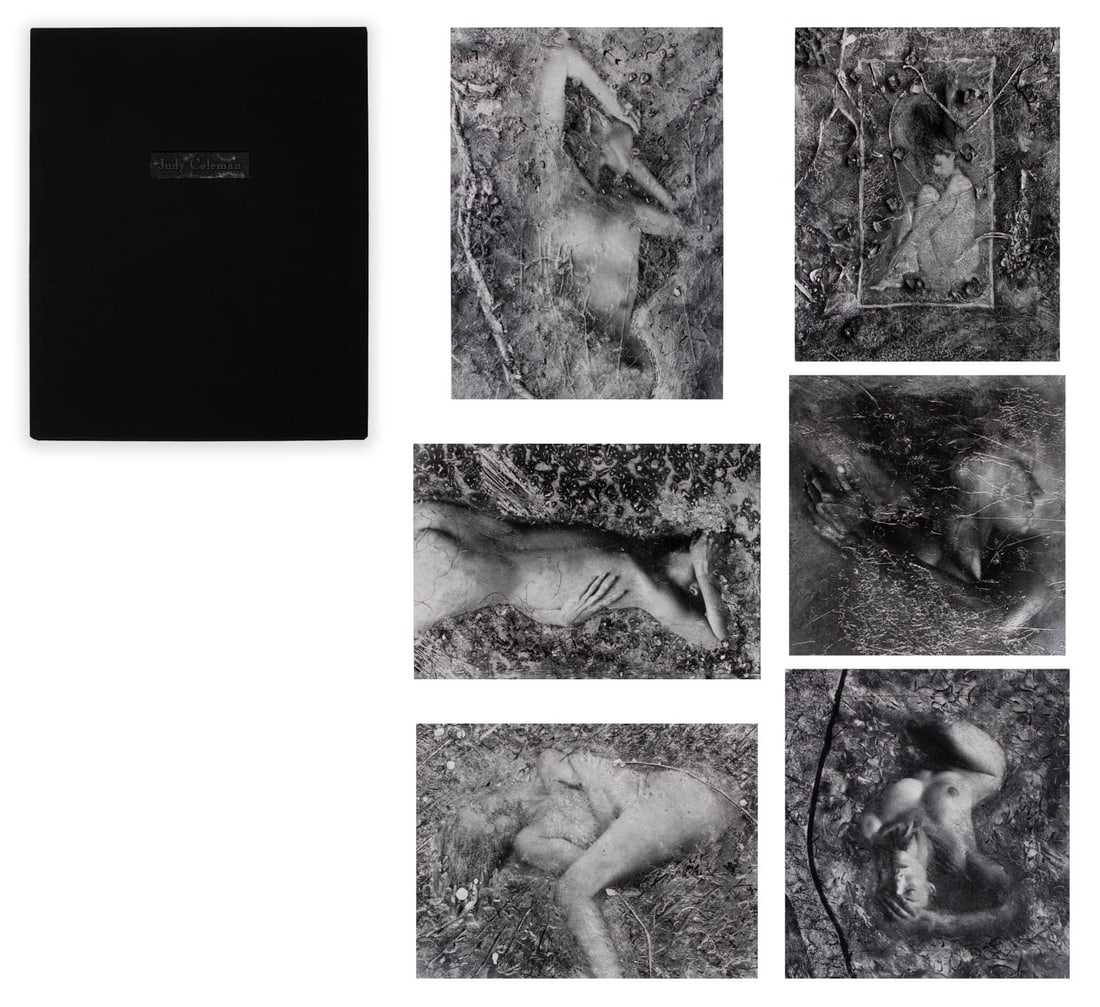 Judy Coleman (b. 1944) California (portfolio of six): JUDY COLEMAN: Portfolio of Six Photographs: Awakening Nude; Sanctum; Waking Dream; Renaissance Head; Repose; Interlude, 1988-89, each a gelatin silver print on thick stock, each signed and dated and n
