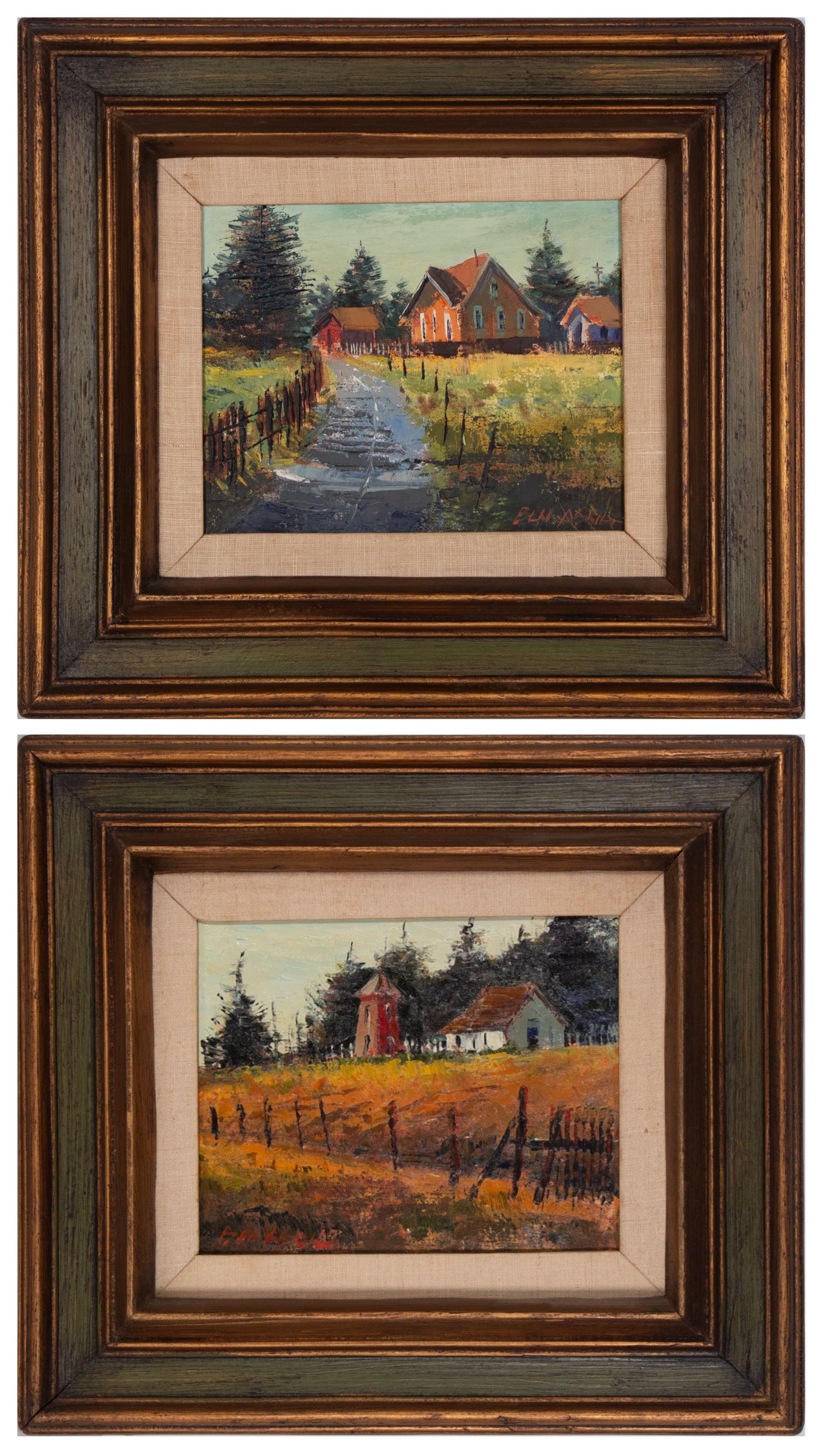 Ben Abril (1923-1995) California (two) (1 of 9)