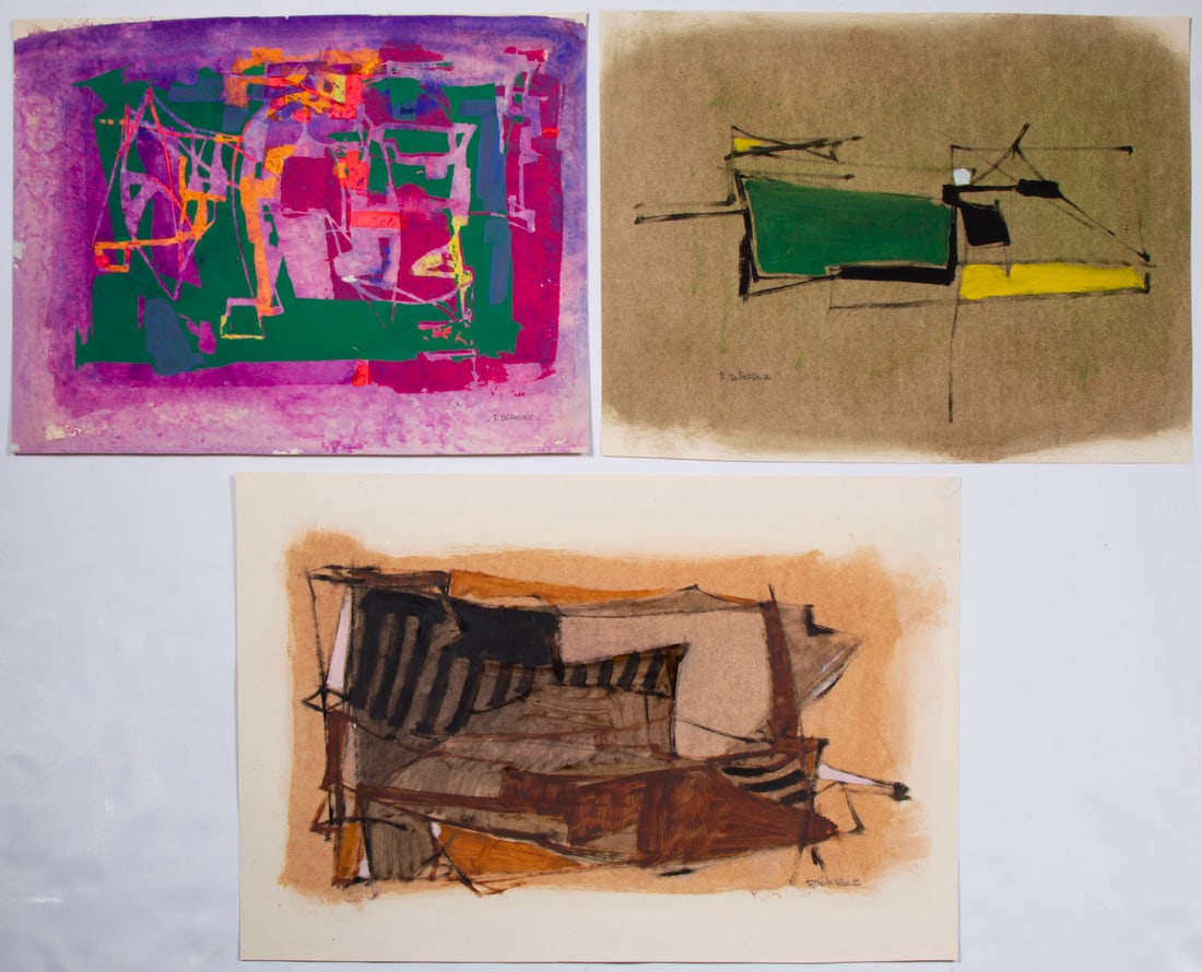 Alfred DeFossez (b. 1932) French (three) (1 of 6)