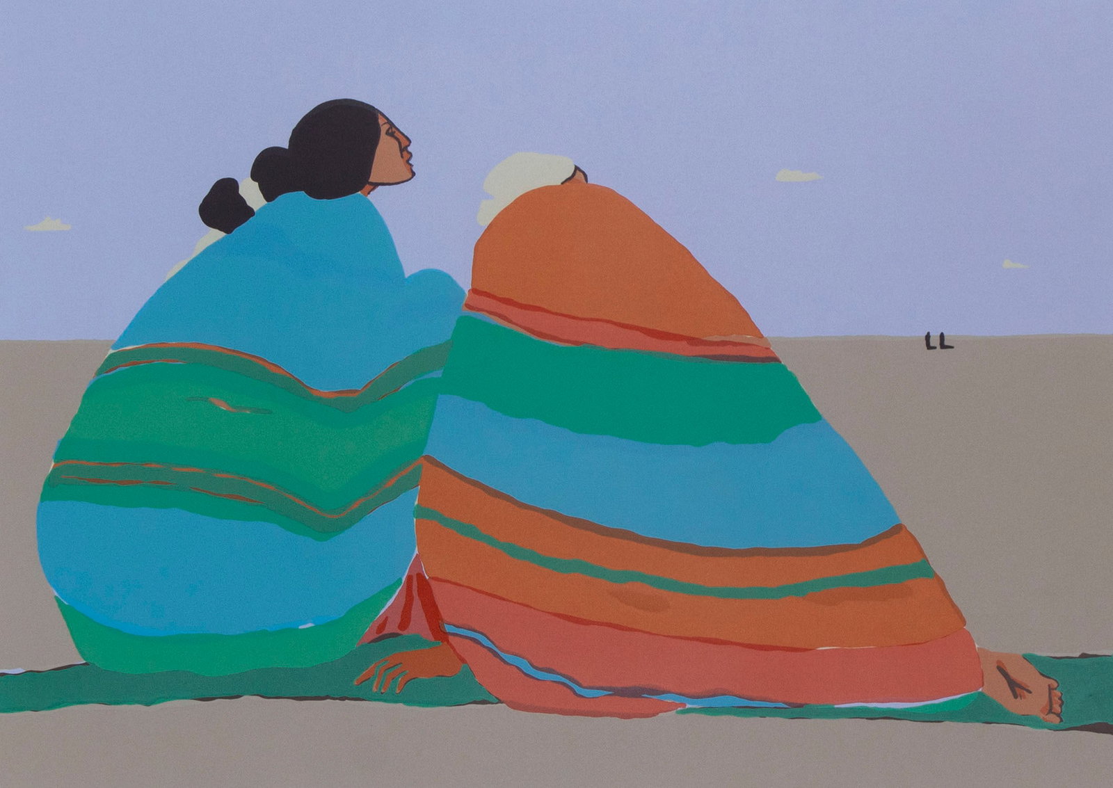 R.C. Gorman (1931-2005) Navajo Nation (1 of 5)