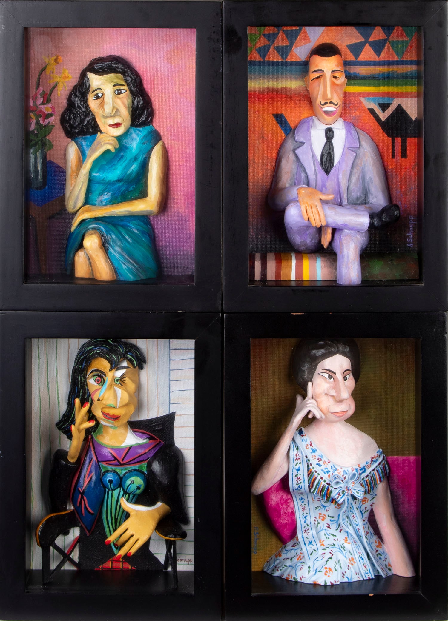 Al Schnupp (20th Century) California (four) (1 of 5)
