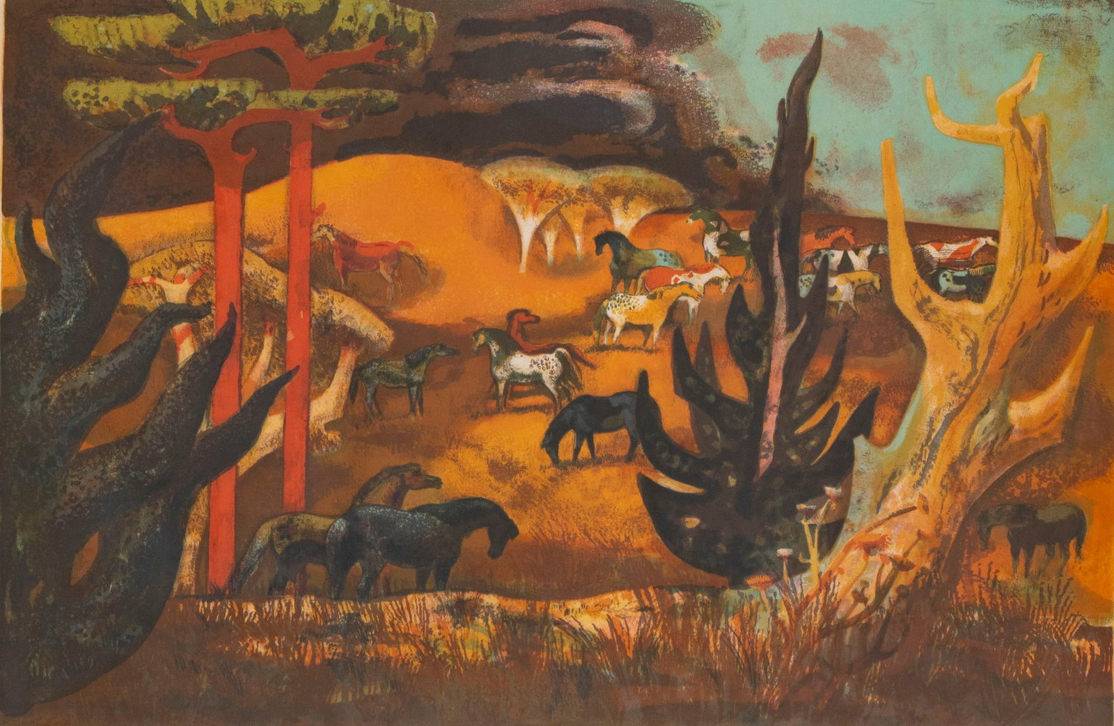 Millard Sheets (1907-1989) California (1 of 4)