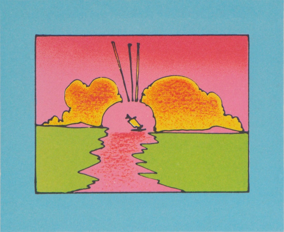 Peter Max (b. 1937) German American (1 of 3)