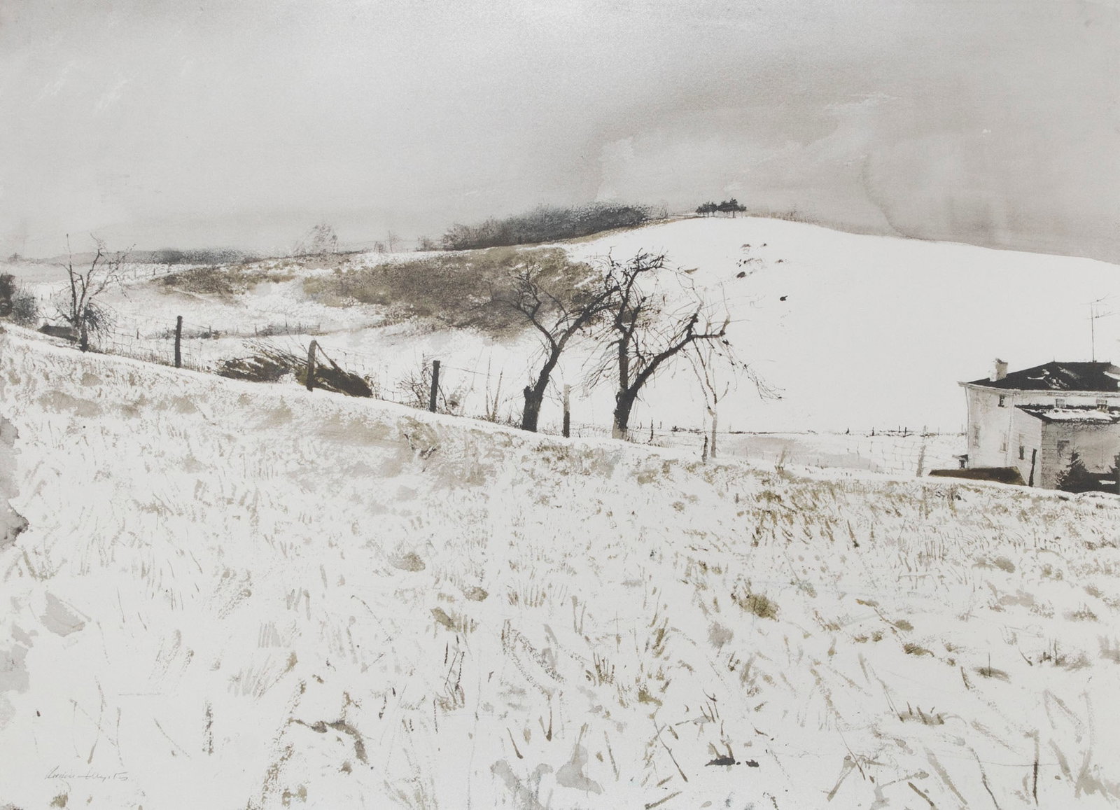Andrew Wyeth (1917-2009) Pennsylvania (1 of 6)