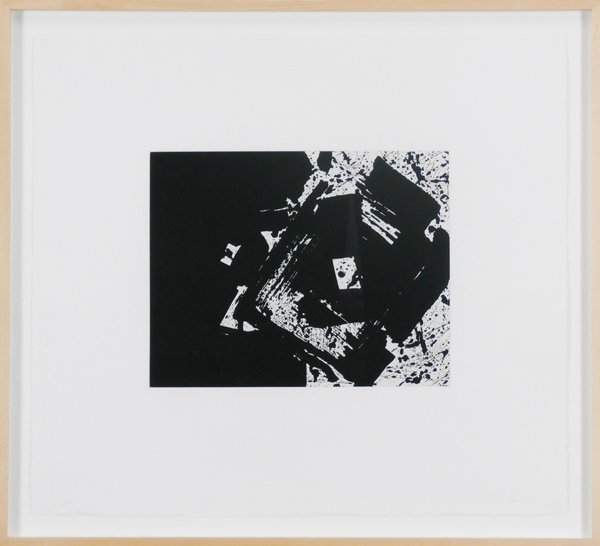 Sam Francis (1923-1994) American: UNTITLED (Self Portrait), (I.29; SFE.400), 1982, aquatint etching, signed in pencil, artists proof aside from the numbered edition of 20, image 11 x 13 ¾”, sheet 23 x 24 ½”, printed by David Kel