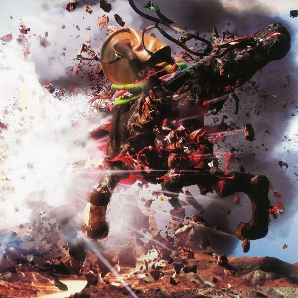 Jasper De Beijer (b. 1973) Netherlands: SACRE DU PRINTEMPTS, #7, 2007, c-print, a color variant exhibition proof, not from the signed and numbered edition of 7, mounted to aluminum, size 43 ¼ x 43 ¼”, full margins, framed, in good condi