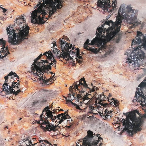 Jasper De Beijer (b. 1973) Netherlands: SACRE DU PRINTEMPTS, #1, 2007, c-print, a color variant exhibition proof, not from the signed and numbered edition of 7, mounted to aluminum, size 43 ¼ x 43 ¼”, full margins, framed with glass, in