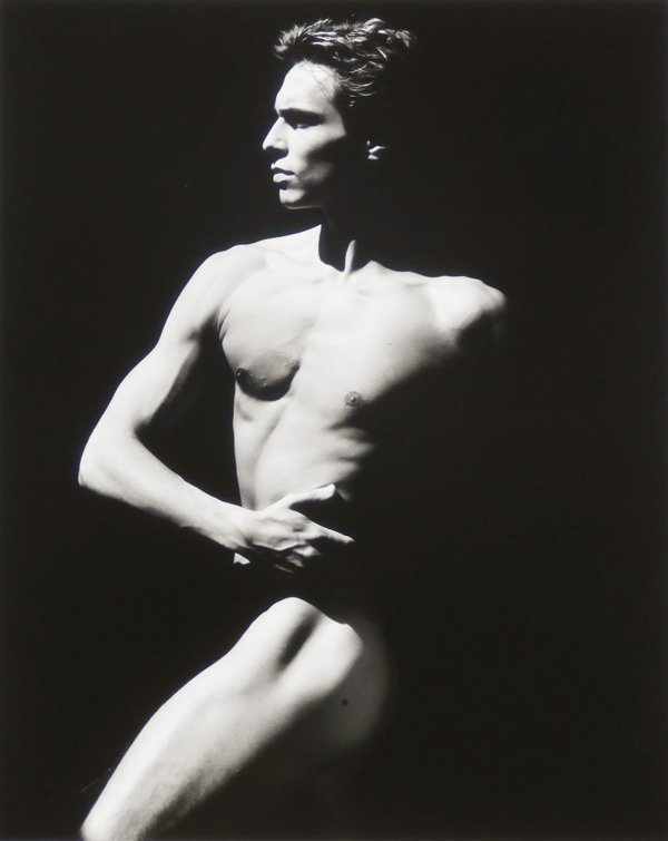 Greg Gorman (b. 1949) American: AINO PROFILE, 1991, gelatin silver print on card, signed and dated and with the artist’s stamp on the verso, 23 ½ x 19 ½”, from the numbered edition 15.