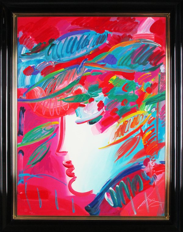 Peter Max (b. 1937) German/ American (two): BEAUTY & FAUVE, 1990, suite of two color lithographs, each signed in pencil, with matching numbers from the numbered edition 300, images 40 x 30”, full margins, both framed with glass, both in appar