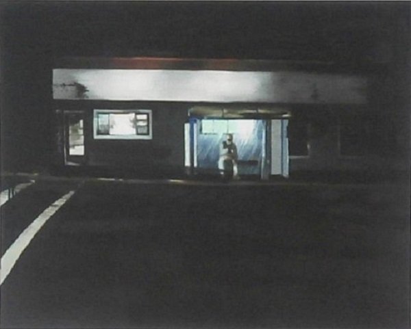 Brett Amory (b. 1975) Virginia/ Californian (twenty): BUS STOP, twenty of the same, each a color giclee, signed in pencil, eighteen from the numbered edition 25, two artist’s proofs, image 10 x 12 ½”, full margins, in good condition. (20)