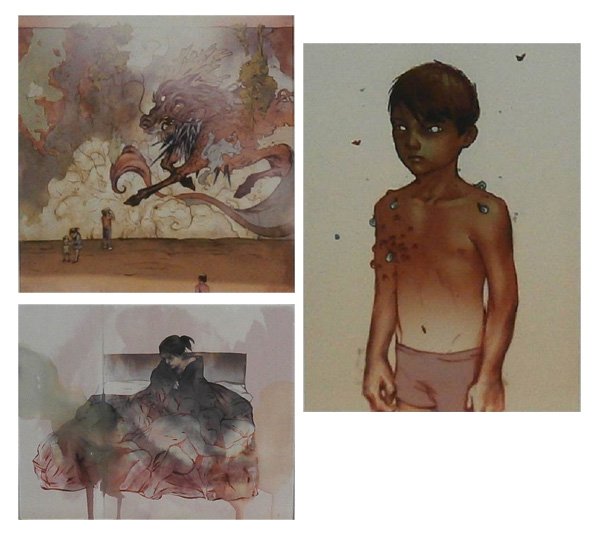 Tessar Lo (20th/ 21st Century) Indonesian/ American: KIRING, eight of the same, each a color giclee, three signed in pencil and from the numbered editions 25, five unsigned and unnumbered, images 10 x 10”, full margins; DREAM, two of the same, each a 