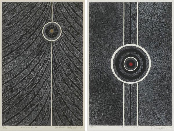 Genshichi Tsukagoshi (b. 1922) Japanese (two) (1 of 2)