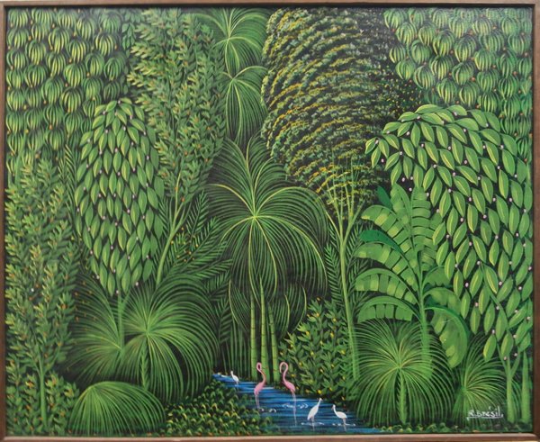 Henri Robert Bresil (1952-1999) Haitian (1 of 1)