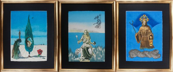 Salvador Dali (1904-1989) Spanish (three) (1 of 4)