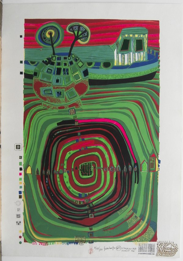 Friedensreich Hundertwasser (1928-2000) Austrian (1 of 1)