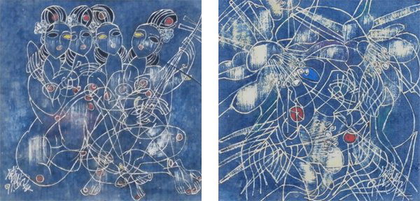 Tiefeng Jiang (b. 1938) Chinese (two) (1 of 3)