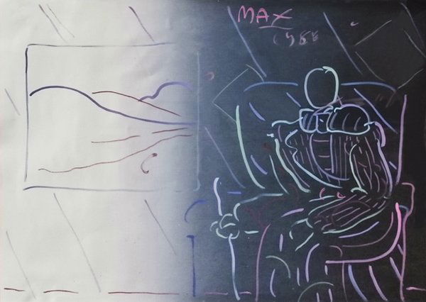 Peter Max (b. 1937) German/ American (1 of 1)