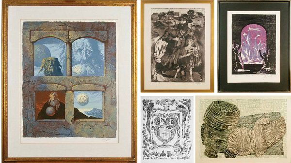 Samuel Bak (b. 1933), Walter Spitzer (b. 1927) & others (1 of 6)