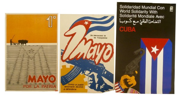 Cuban Political Posters (20th Century) (nine) (1 of 5)