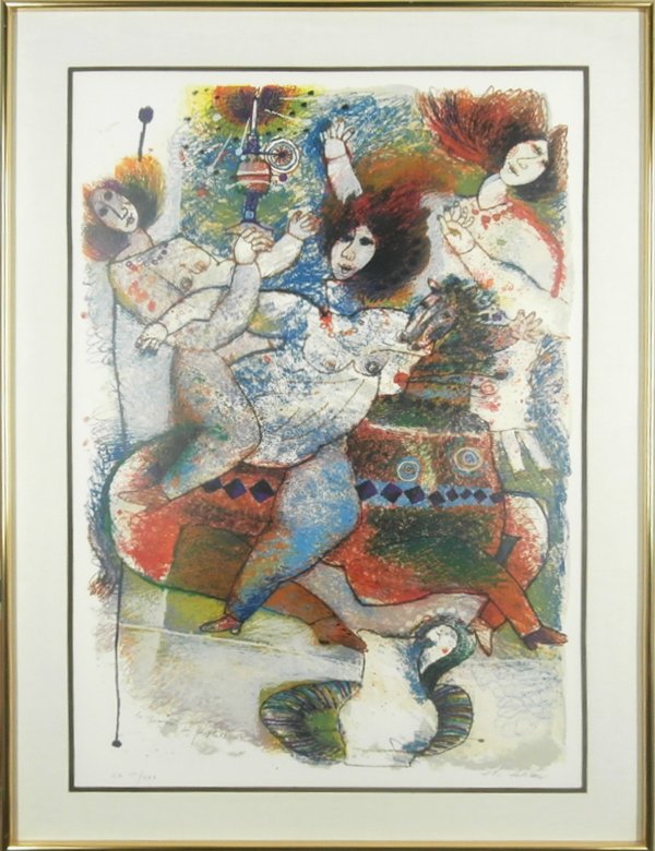 Theo Tobiasse (b. 1927) Israeli (1 of 1)