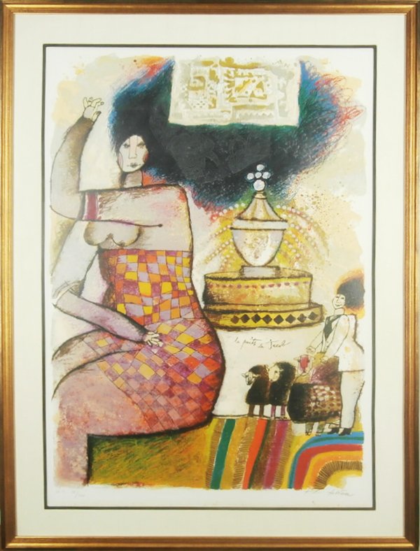 Theo Tobiasse (b. 1927) Israeli (1 of 1)