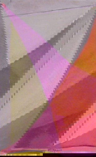 Rose Kuper (1888-1987) American: UNTITLED, oil painting on canvas, 32 x 20", signed lower left, framed, crackleur throughout, repair center left visible on verso, small scrape center right, light surface soiling.