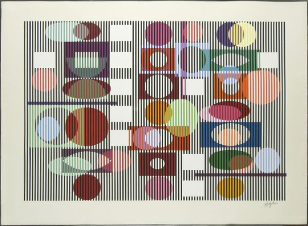 Yaacov Agam (b. 1928) Israeli (1 of 1)
