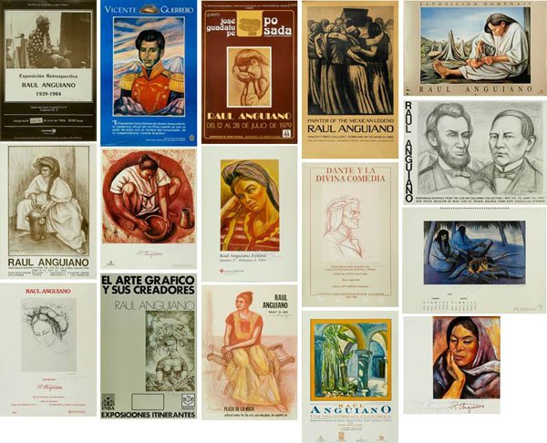 Raul Anguiano (1915-2006) Mexican (twenty-two) (1 of 4)