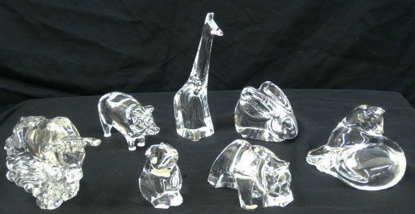 Baccarat (5), Orrefors & another (seven) (1 of 10)