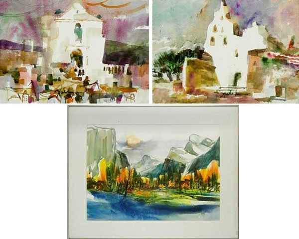 Henry Fukuhara (1913-2010) Californian (2) & Tom Fong (1 of 4)