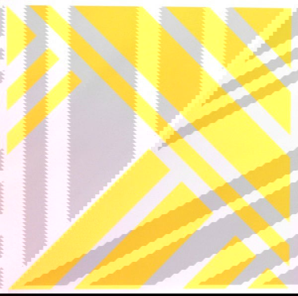 Florence Arnold (20th Century): YELLOW, color screenprint, signed in pencil, from the numbered edition 25, image 21 ½ x 21 ½", full margins, surface soiling lower right edge, otherwise in good condition.