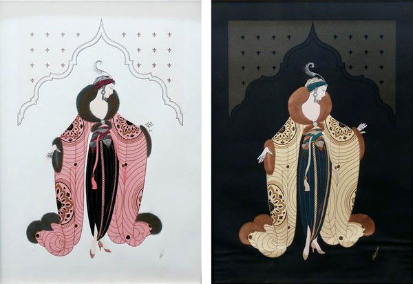 Erte  (1892-1990) Russian/ French  (two) (1 of 2)