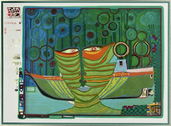 Friedensreich Hundertwasser  (1928-2000) Austrian (1 of 2)