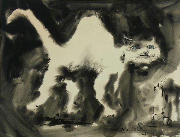 Benjamin Mendoza  (b.1935) Bolivian (1 of 2)