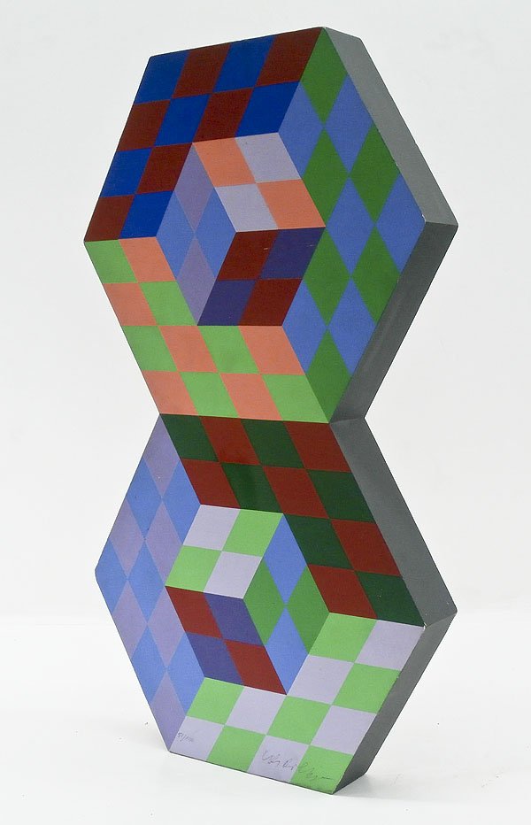 Victor Vasarely  (1906-1997) Hungarian (1 of 3)