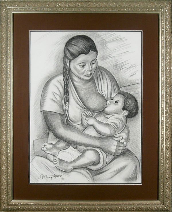 Raul Anguiano (1915-2006) Mexican (1 of 2)