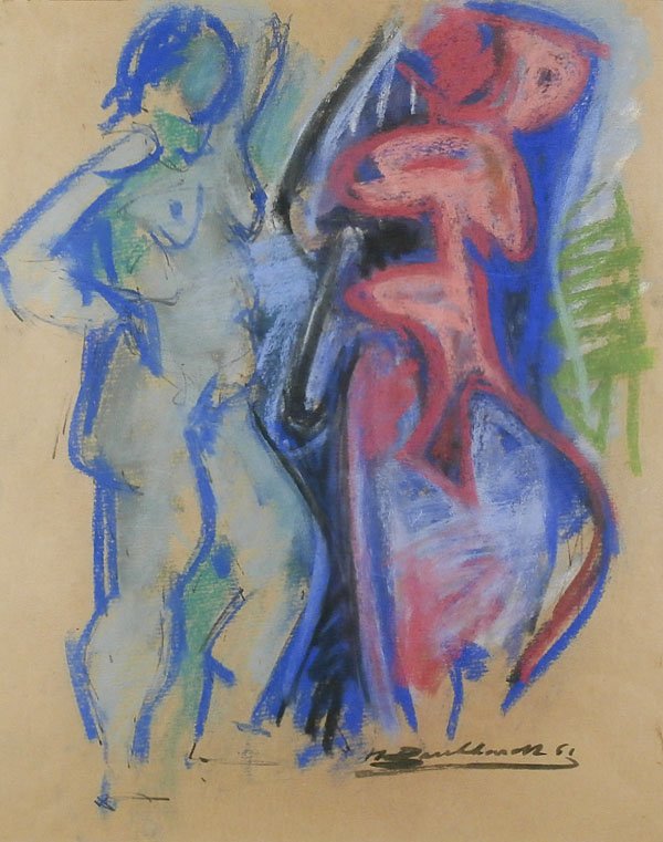 Hans Burkhardt (1904-1994) Swiss Californian (1 of 2)