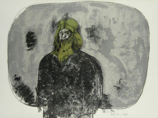 Jose Luis Cuevas (b. 1932) Mexican (1 of 2)