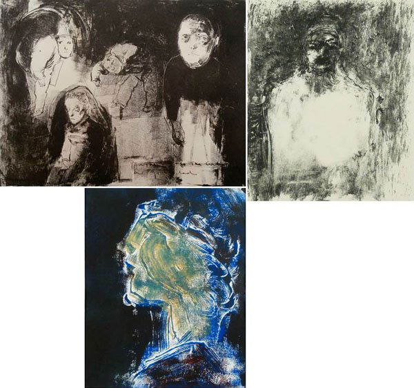 Jose Luis Cuevas (b. 1932) Mexican & others (three) (1 of 7)