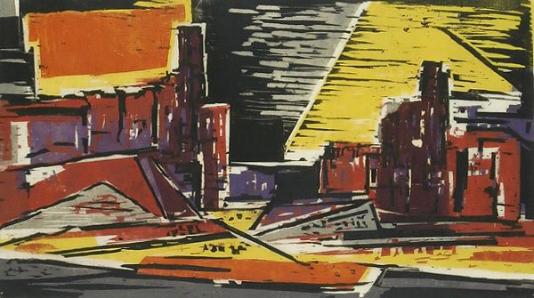 Werner Drewes (1899-1985) American/ German (1 of 2)