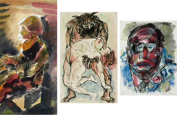 Stephen Longstreet (1907-2002) California (three) (1 of 4)