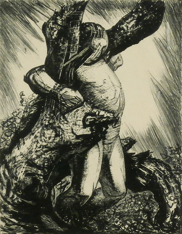 David Siqueiros (1896-1974) Mexican (1 of 1)