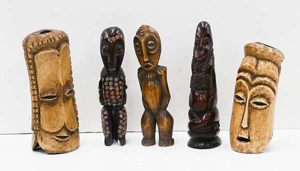 African Carvings (five) (1 of 1)