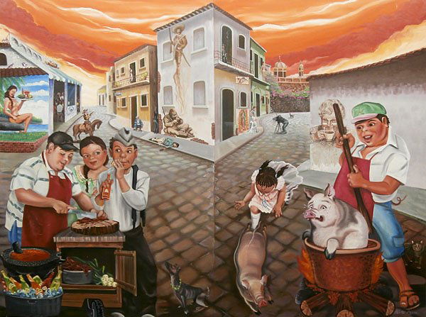 Hector Ponce (20th/ 21st Century) El Salvadorian (1 of 3)