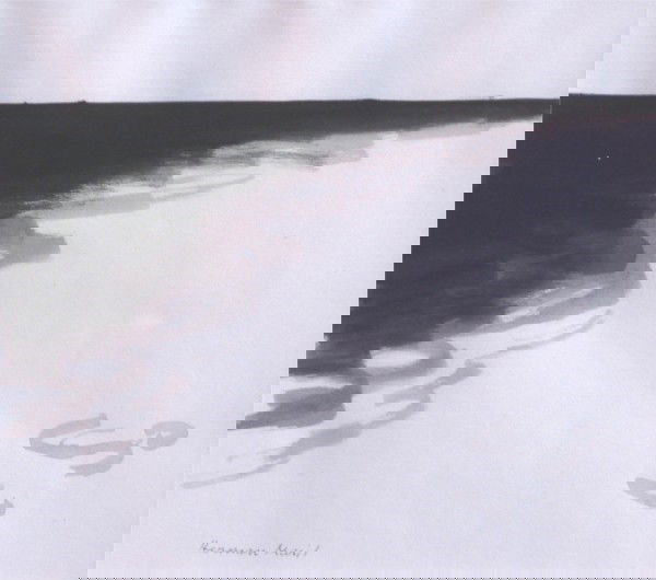 Herman Maril (1908-1996) Provincetown: SHORELINE, watercolor on paper, 8 ½ x 9 ½", signed lower left, framed with glass.