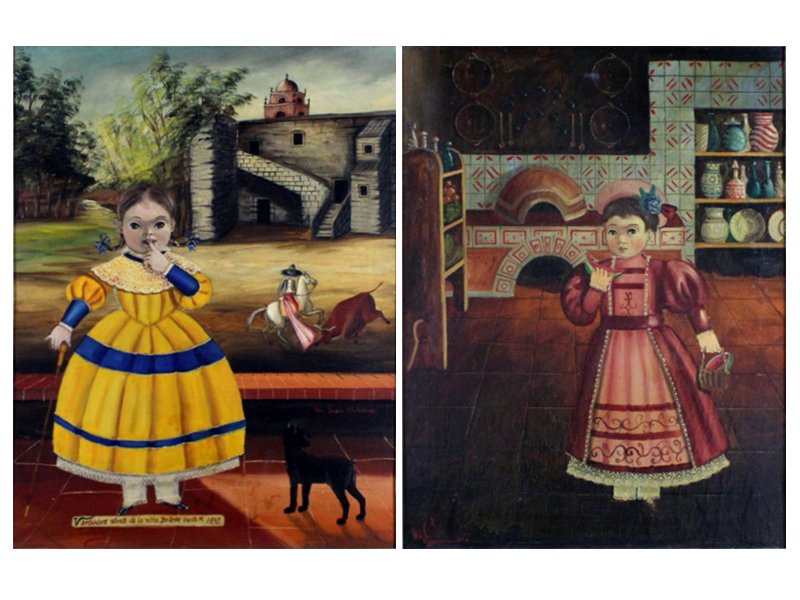 Agapito Labios (1898-1996) Mexican (two) (1 of 4)