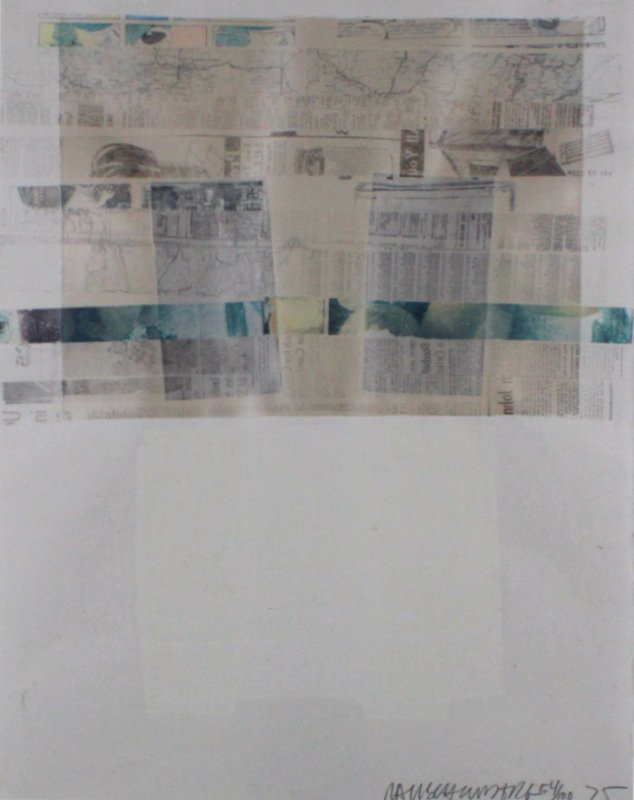 Robert Rauschenberg (1925-2008) New York (1 of 2)