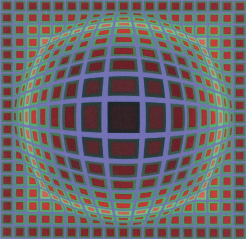 Victor Vasarely (1906-1997) Hungarian (1 of 2)