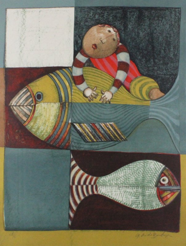 Gabriela Rodo Boulanger (b. 1935) Bolivian (1 of 2)