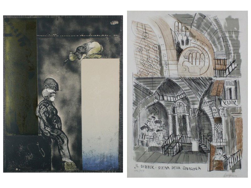 Jose Luis Cuevas (b. 1934) Mexico & another (two) (1 of 4)